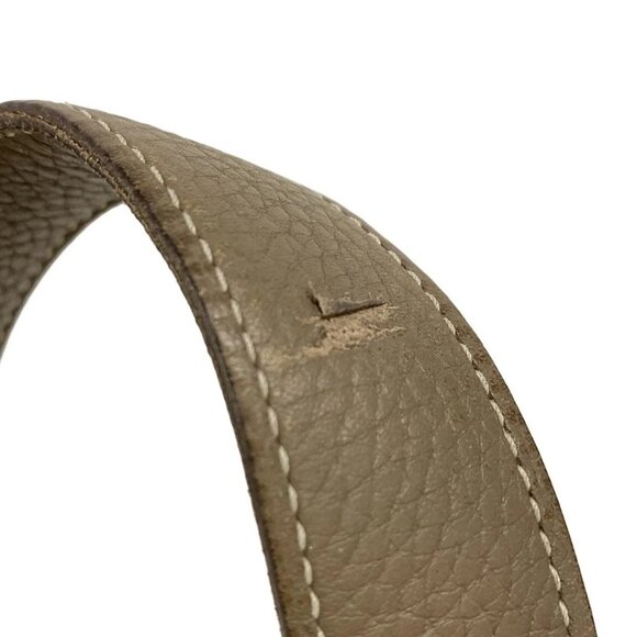 Auth HERMES Picotin Lock MM Etoupe Taurillon Clemence Y Handbag - Picture 10 of 16